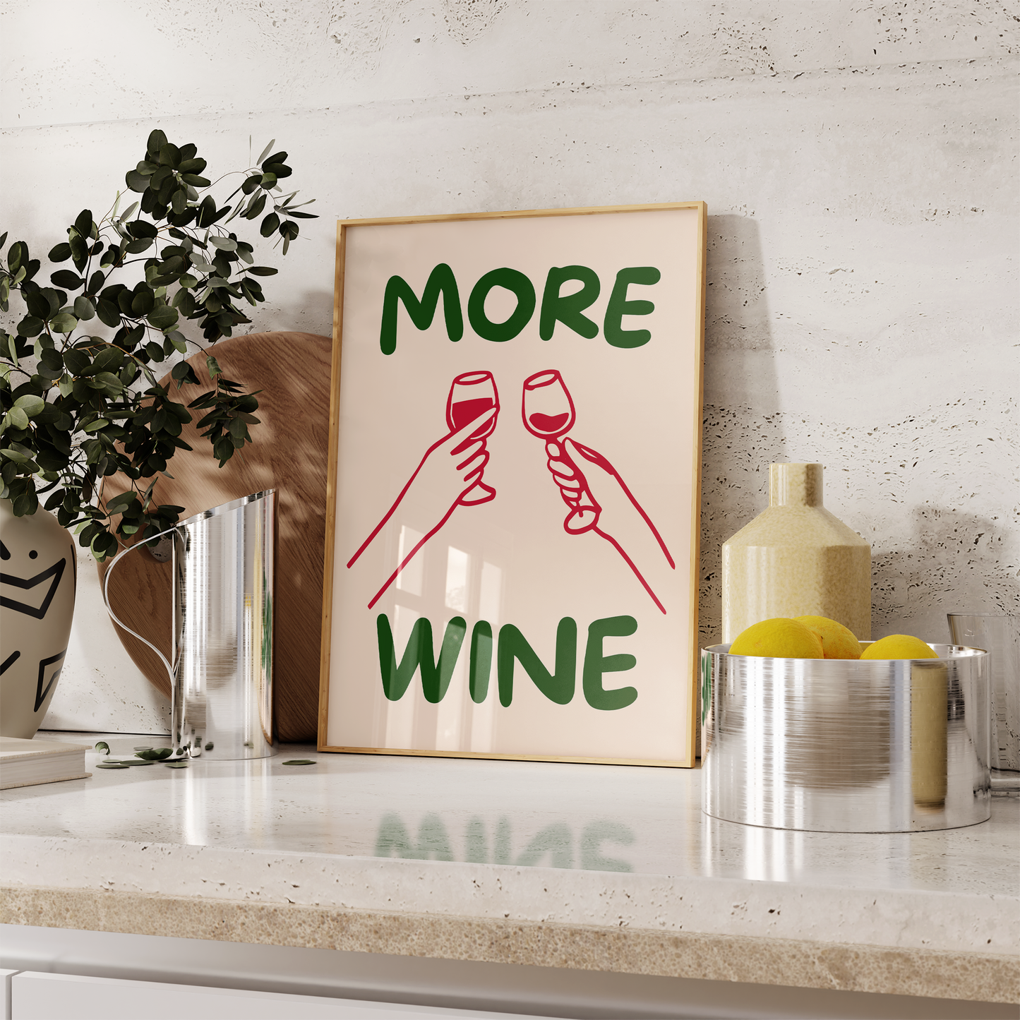 More Wine Print