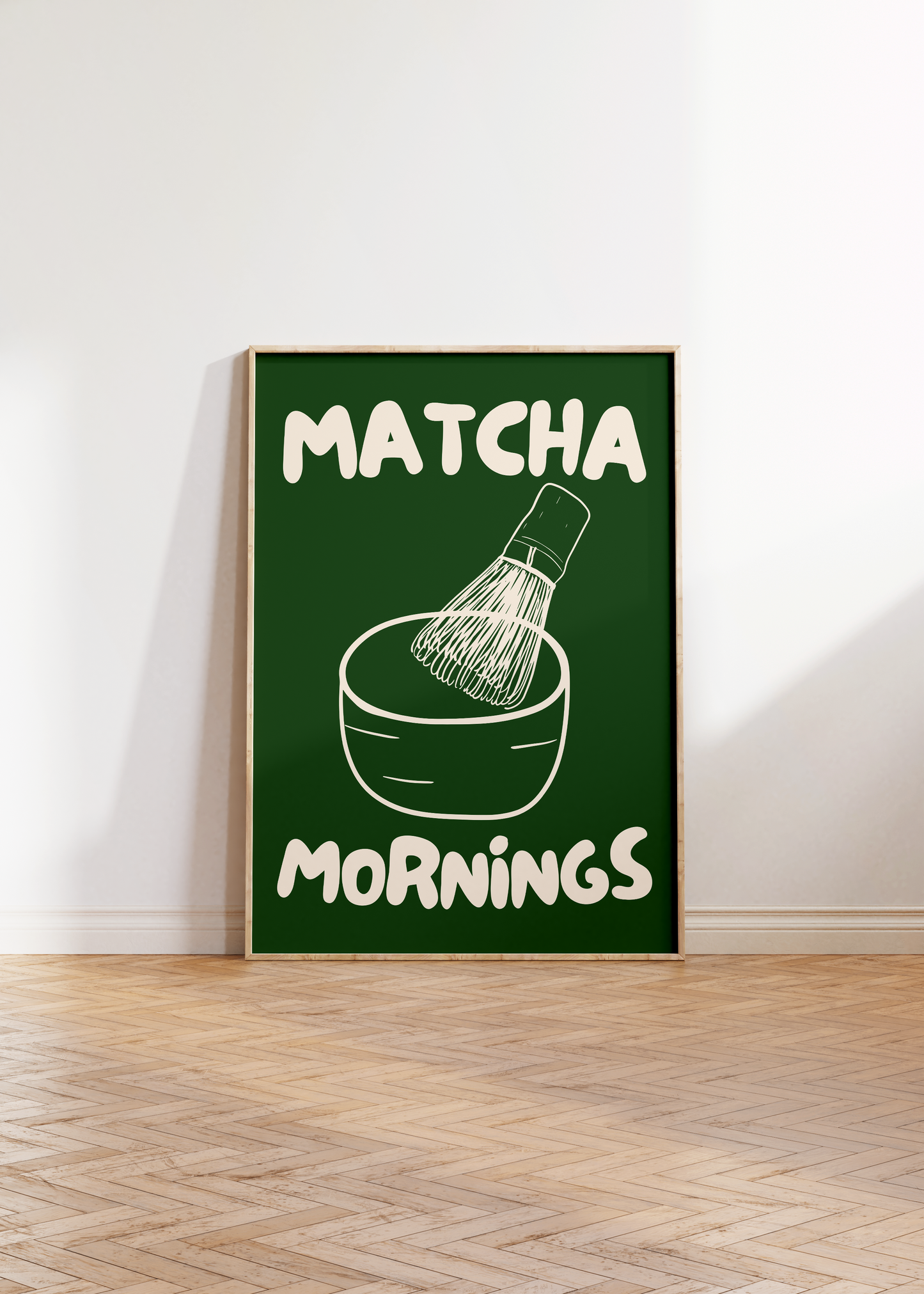 Matcha Mornings Print