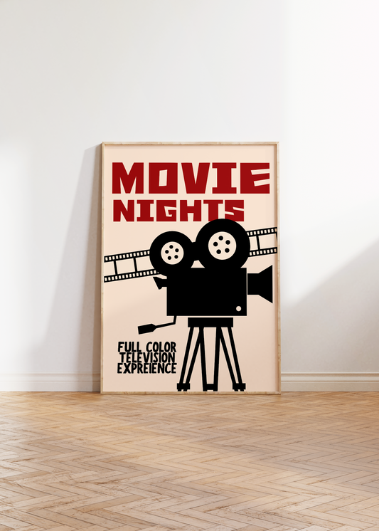 Movie Night Print