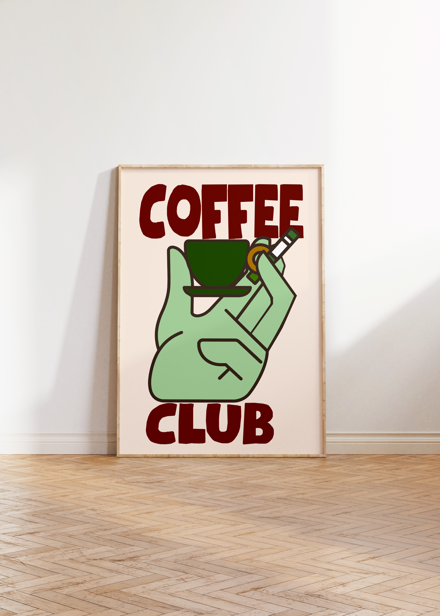 coffee and cigarettes poster - Minimal Movie - Retro Film Poster - Vintage "Coffee and Cigarettes", Original Re-Release