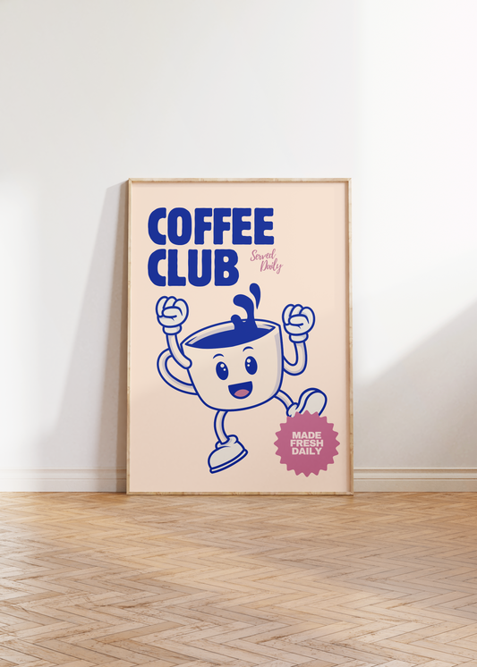 Coffee Club Daily Print