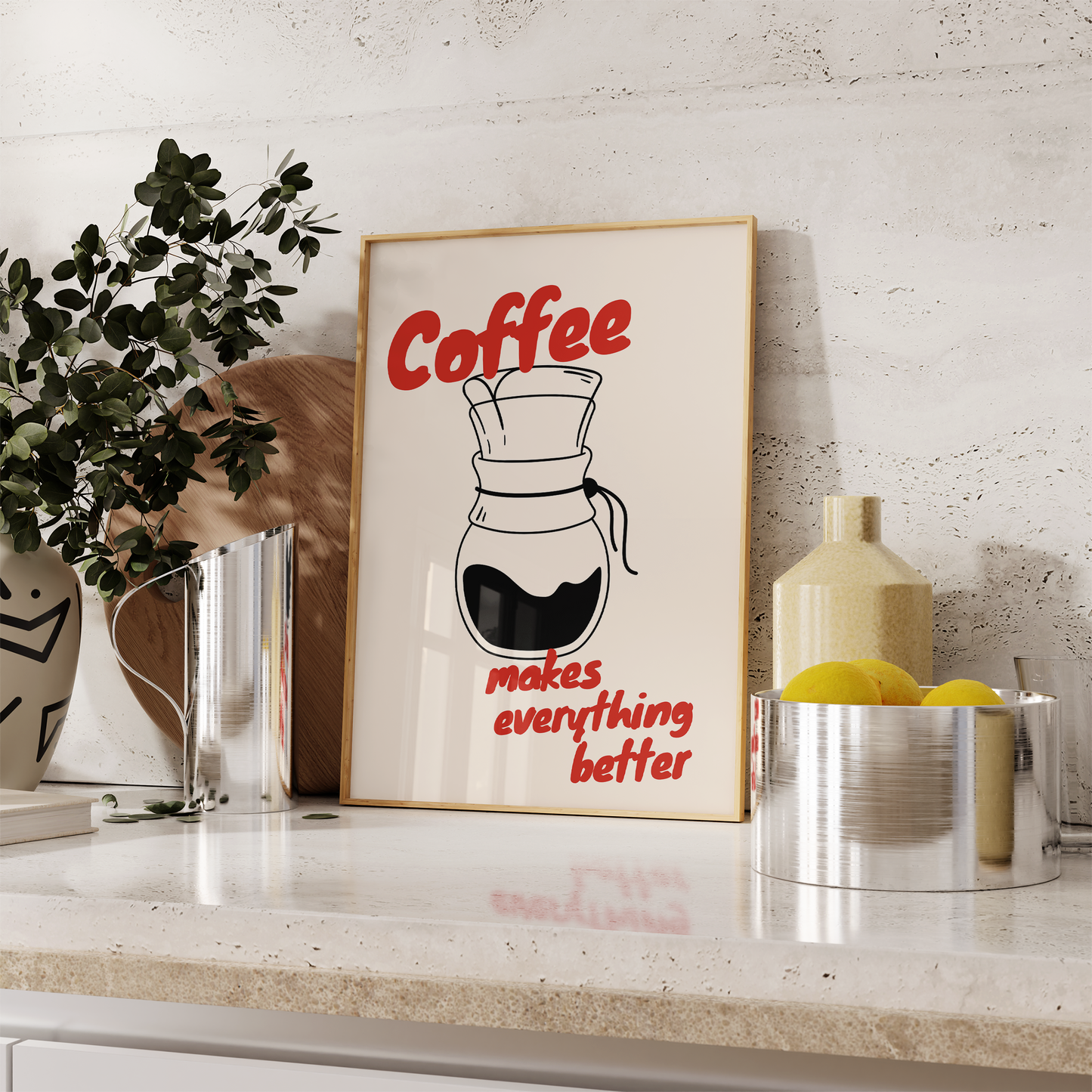 Pour Over Coffee Print