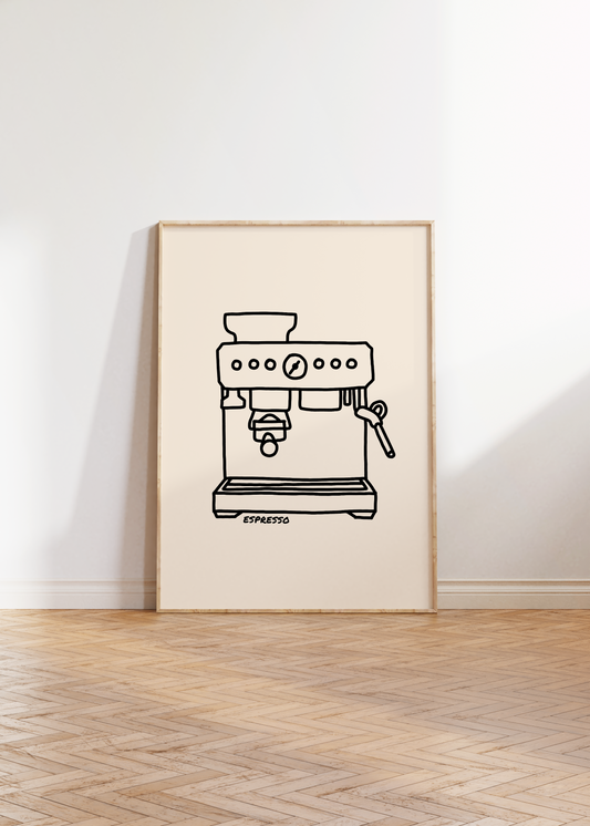 Espresso Machine Print