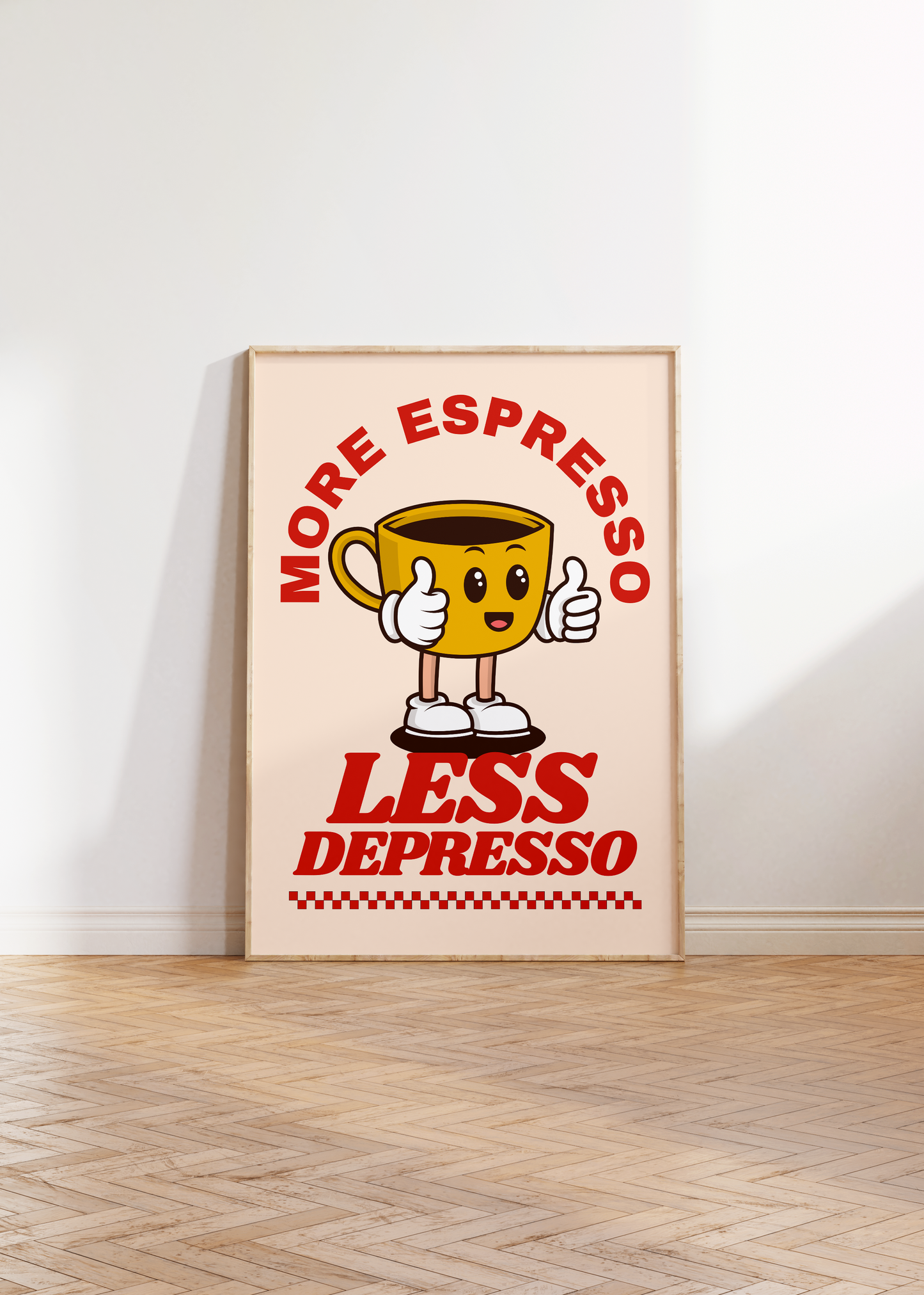 More Espresso Less Depresso Print