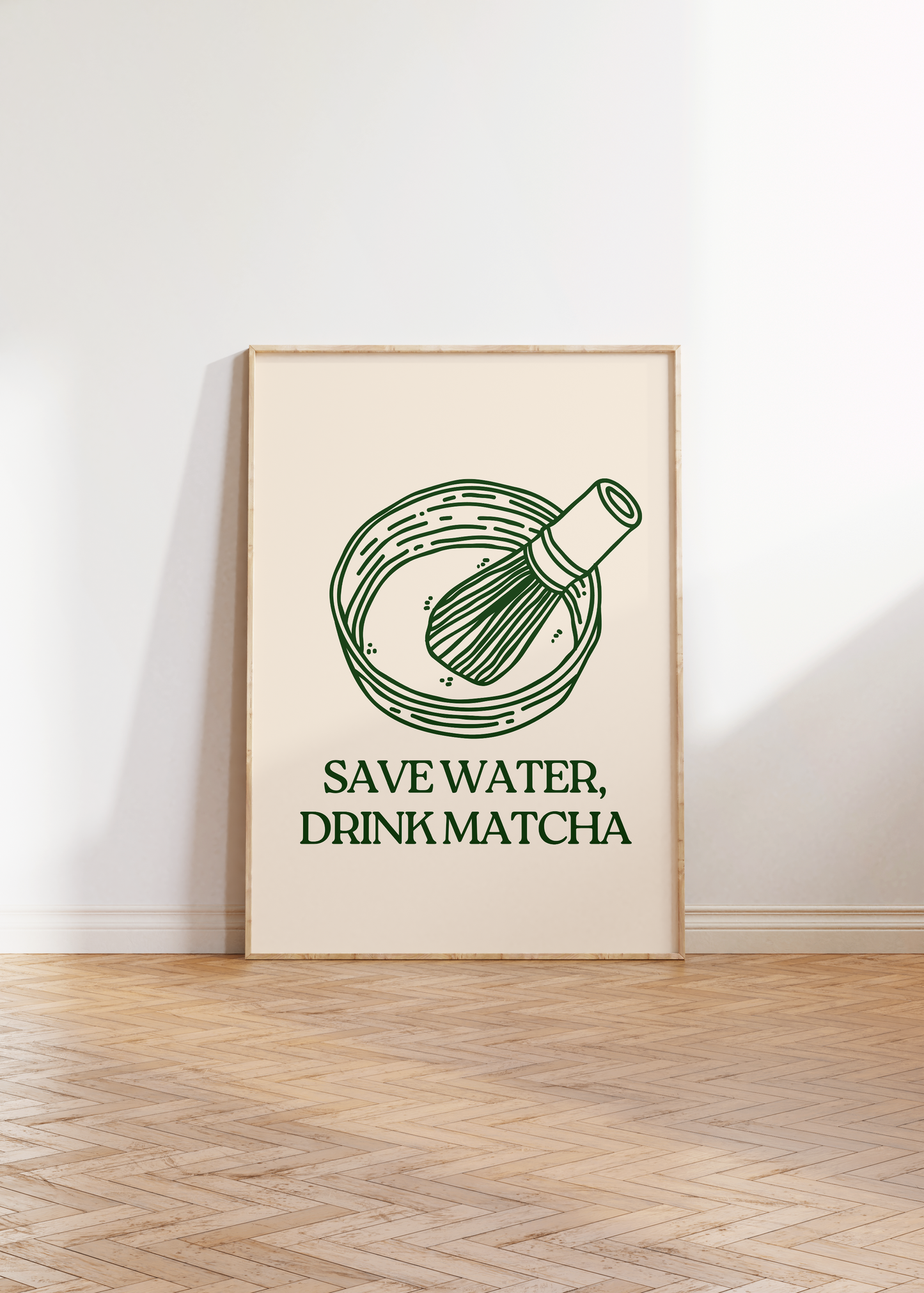 Drink Matcha Print