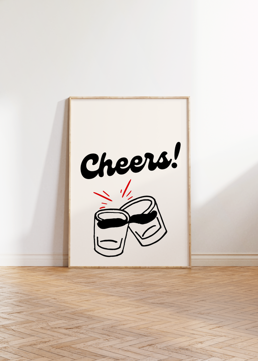 Cheers Print