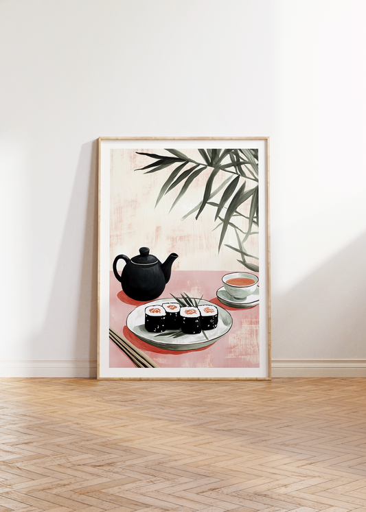 Tea & Sushi Print