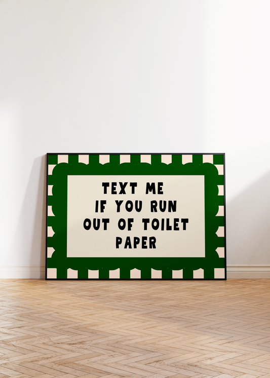 Toilet Paper Print
