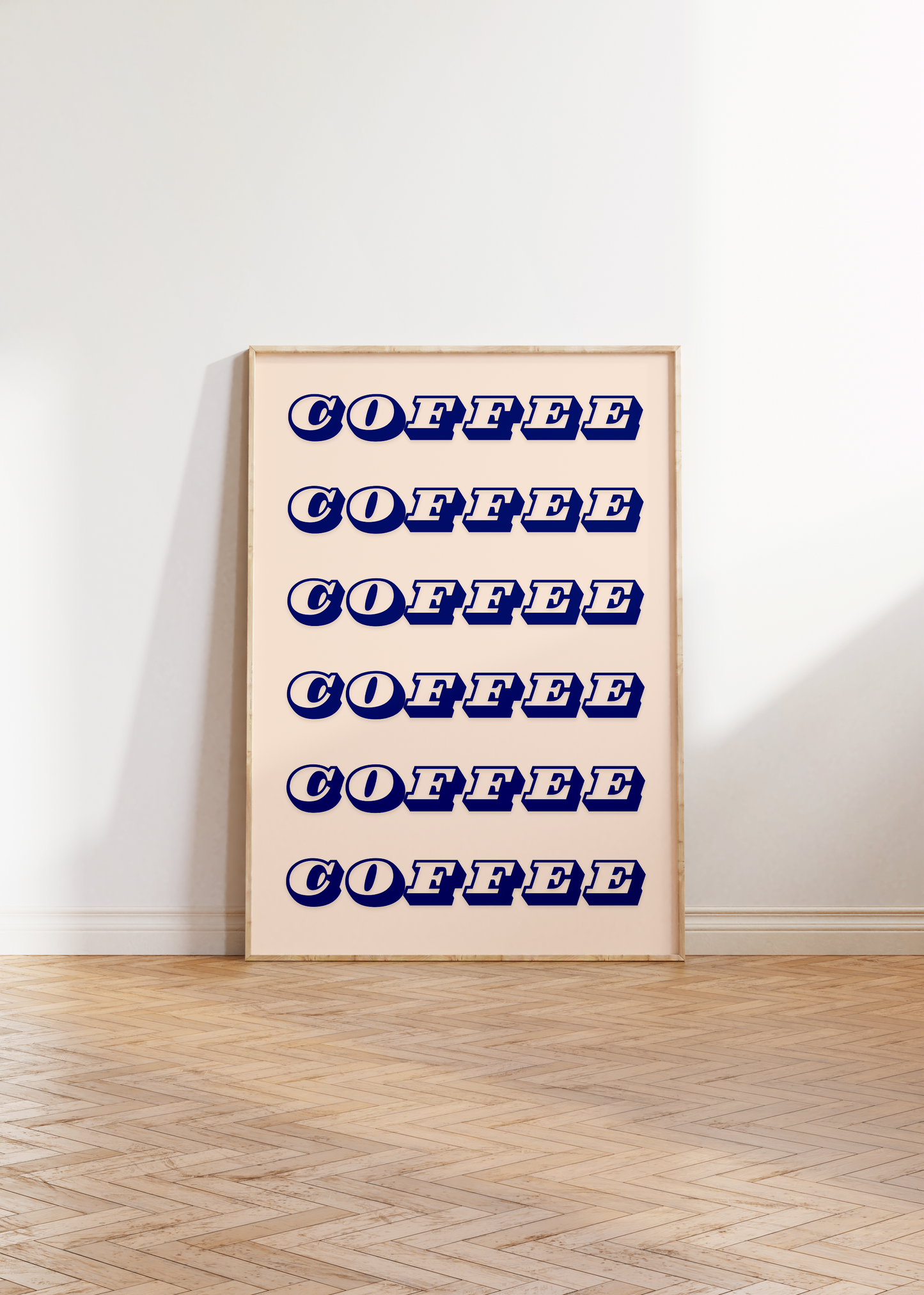 Coffee Typography Print