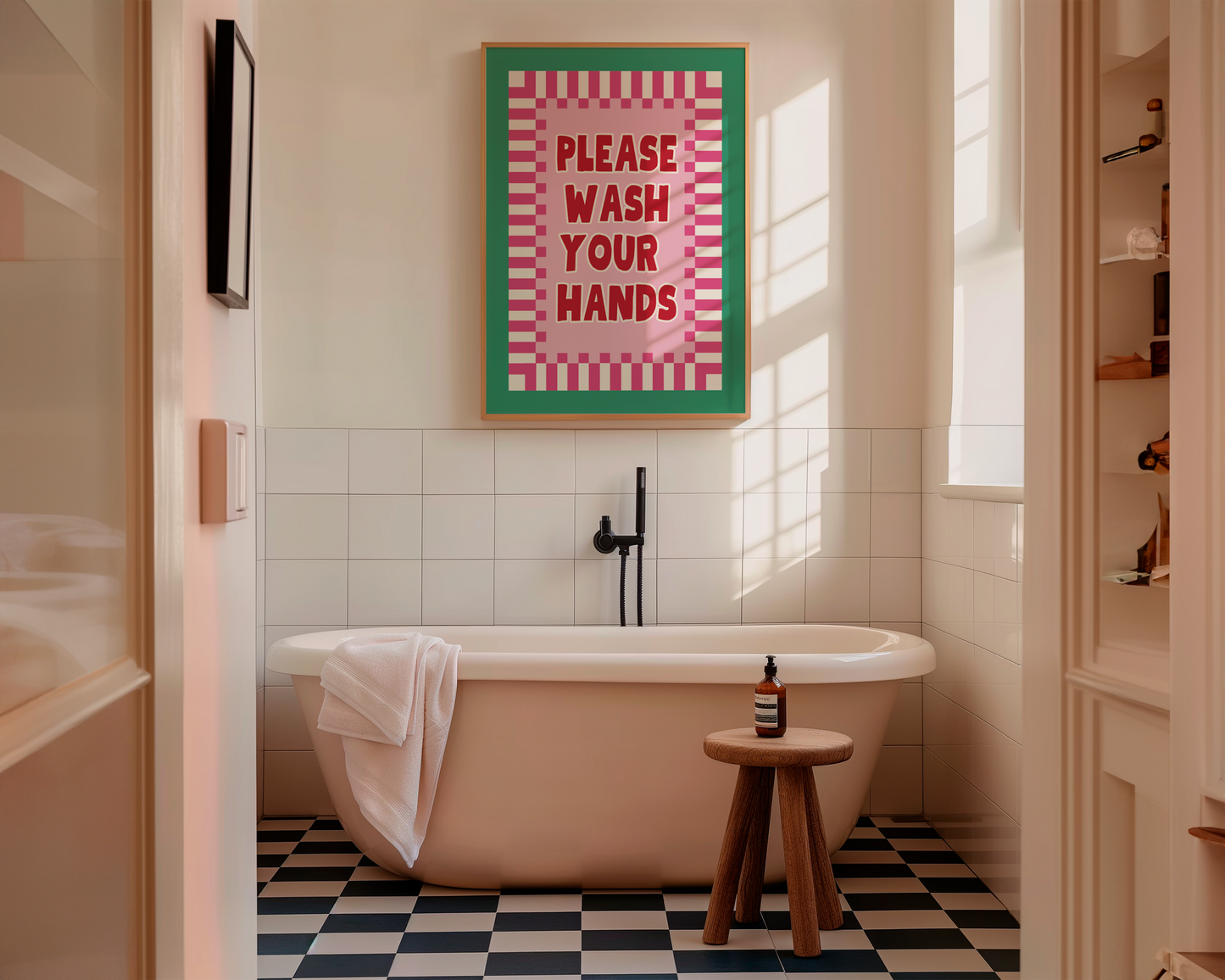 Wash Your Hands II Print