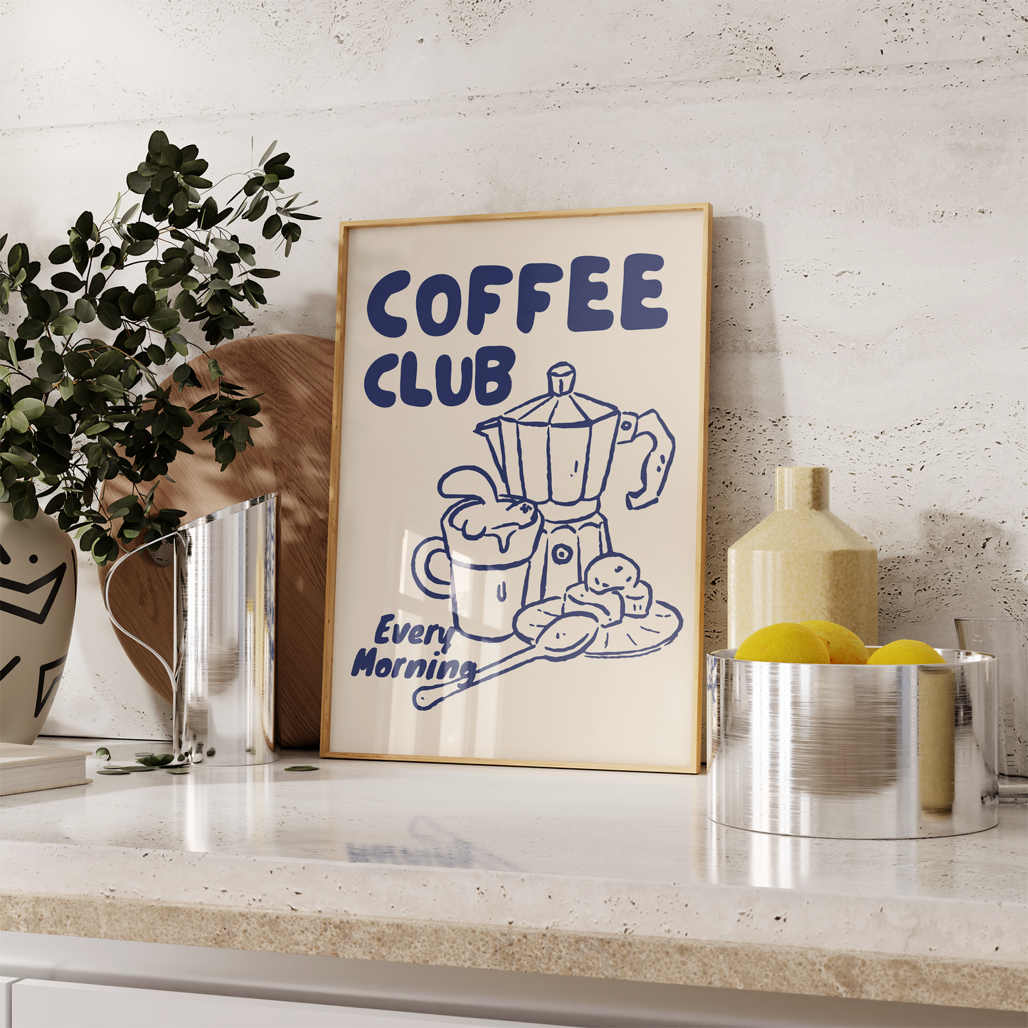 Coffee Club Print