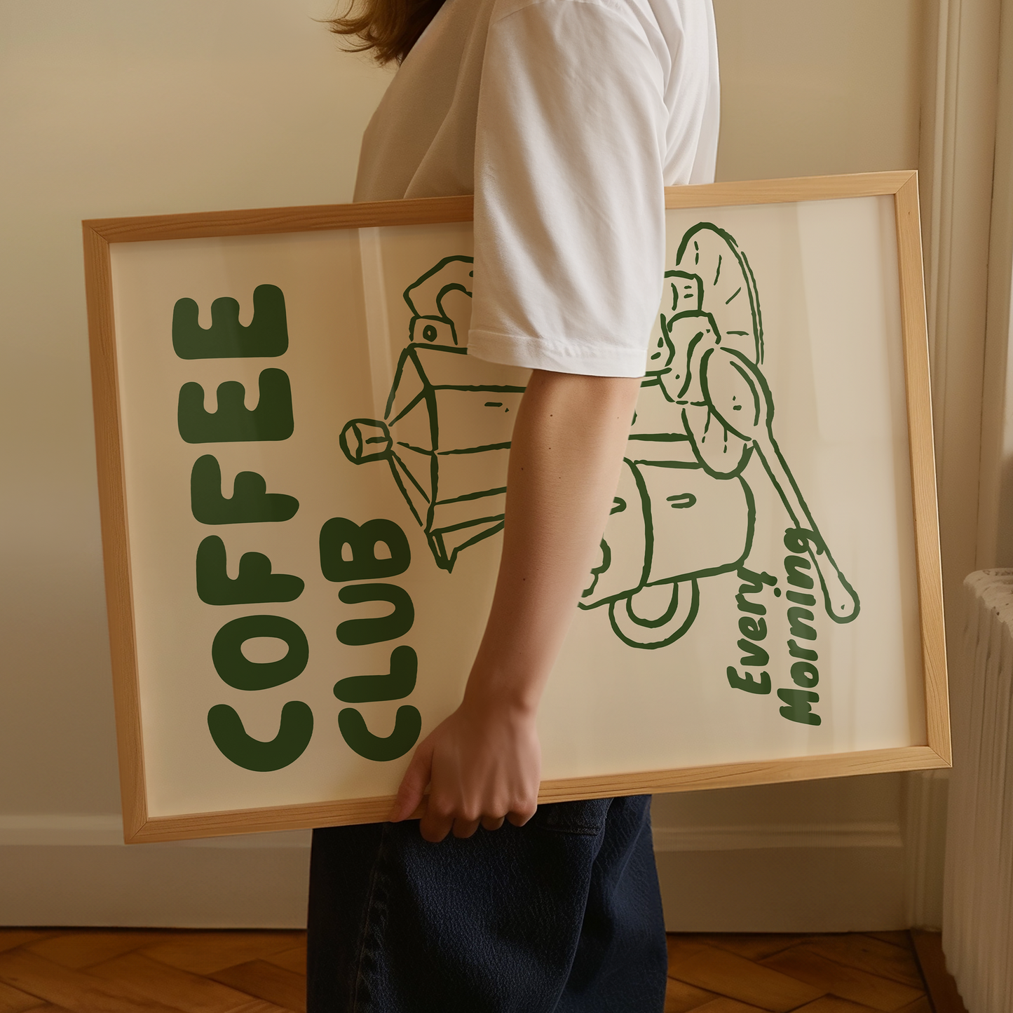 Coffee Club Print