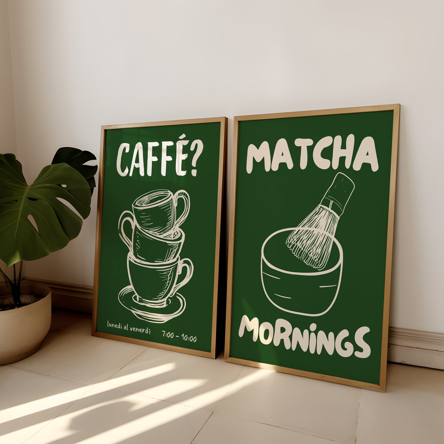 Matcha Mornings Print