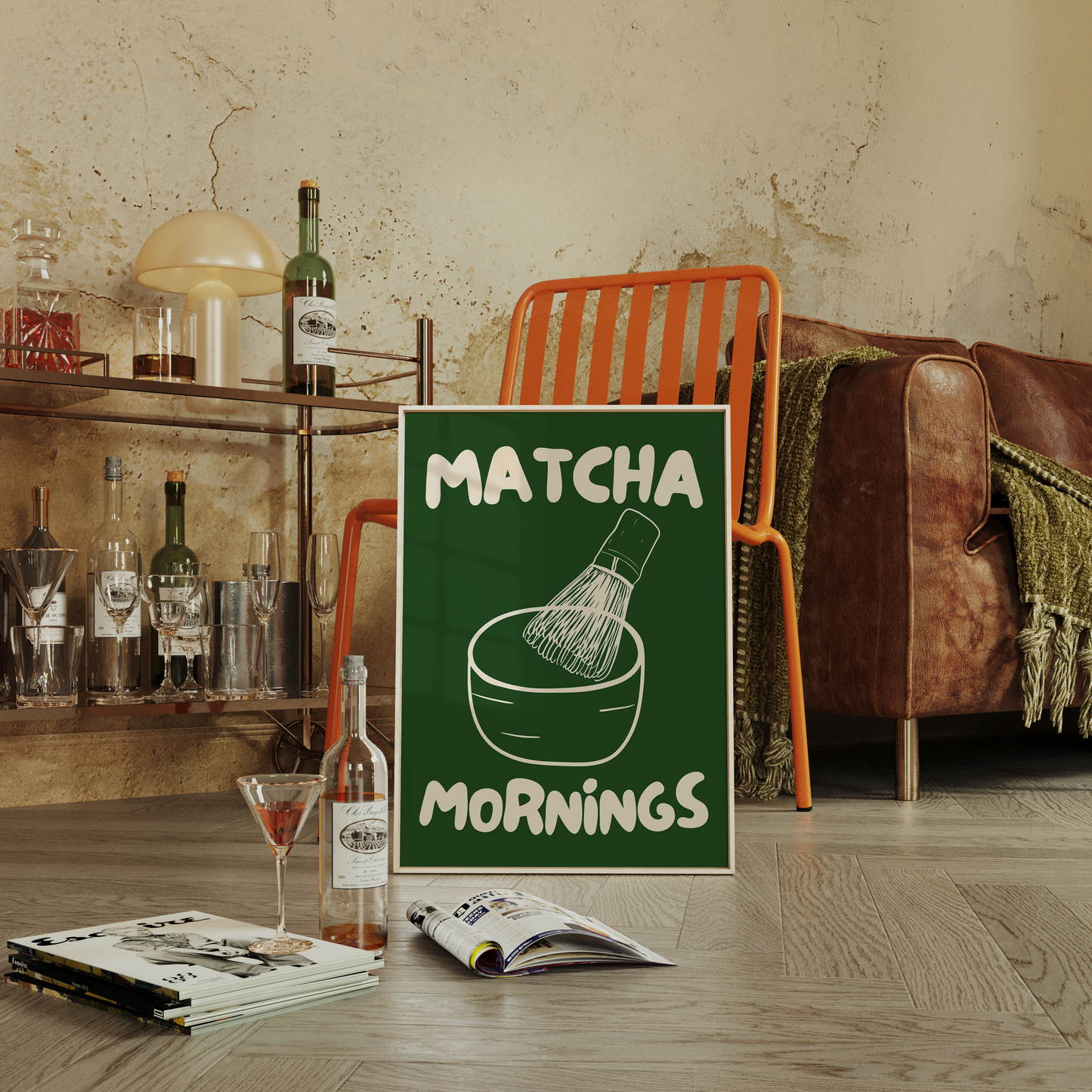 Matcha Mornings Print