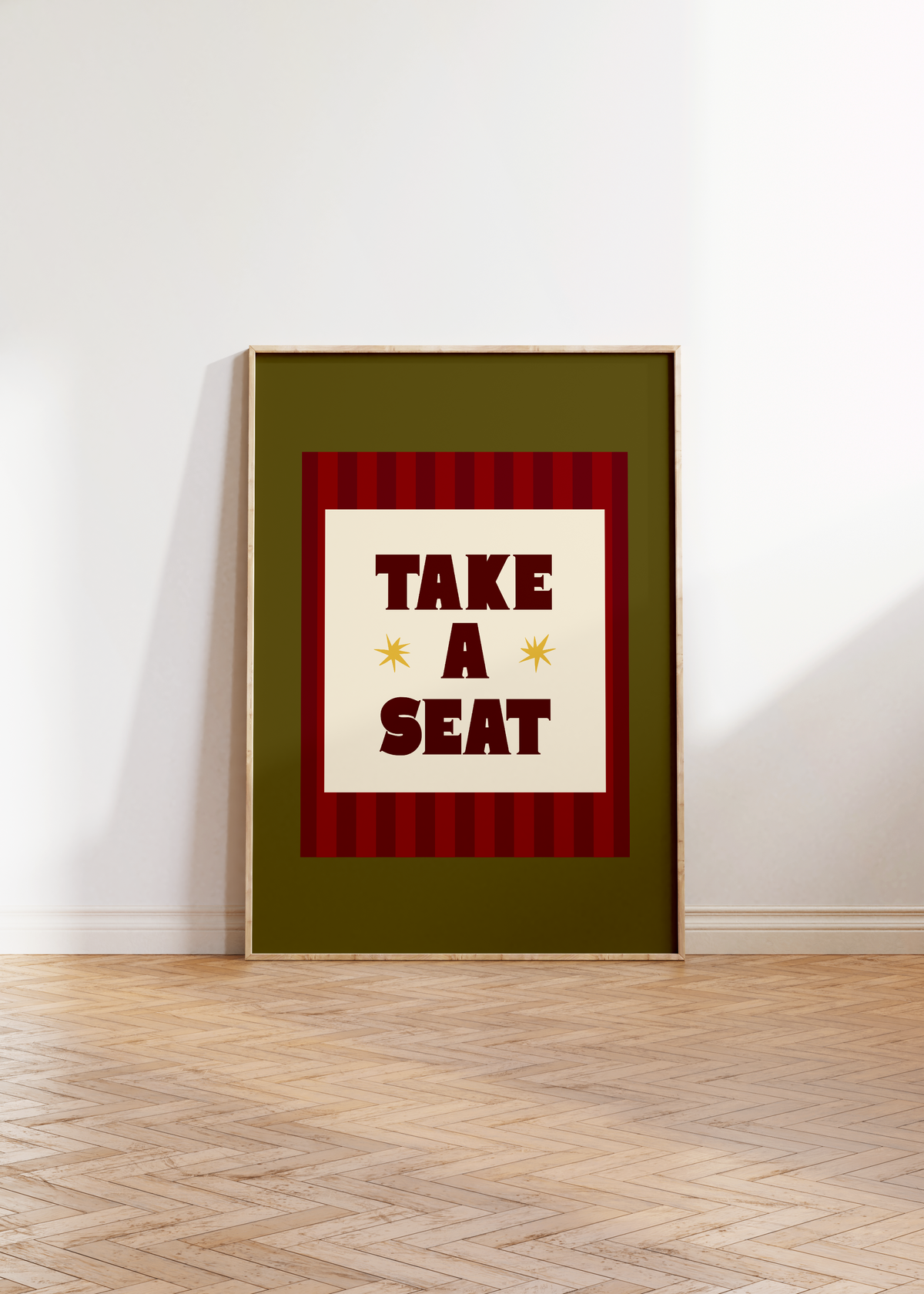 Take A Seat Print
